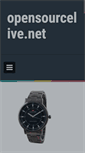 Mobile Screenshot of opensourcelive.net
